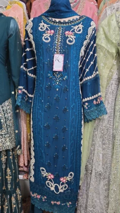 Party Wear Beaded Kameez