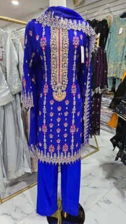 Royal Blue Kameez