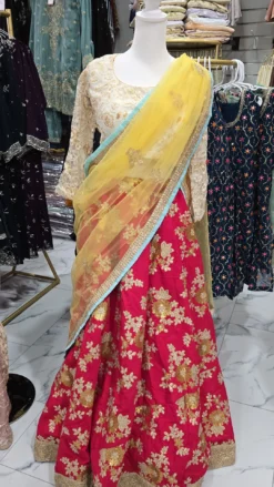 Multicolor Partywear Lehenga