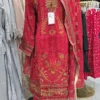 Silk Embroidery Work Kameez