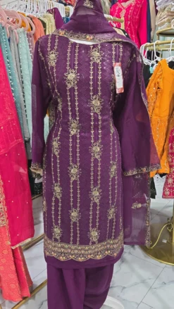 Sequence Chiffon Kameez