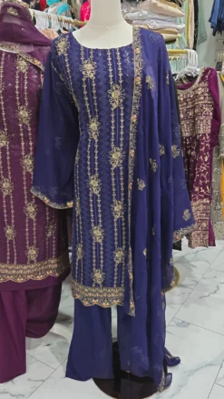 Sequence Chiffon Kameez