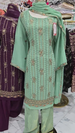 Sequence Chiffon Kameez