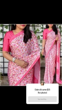 Silk Floral Saree