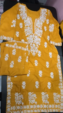 Mustard Cotton Cord Set 2PC