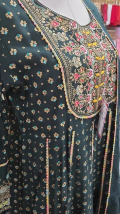 Alternative view of Cotton Anarkai Gown