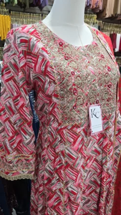 Alternative view of Cotton Anarkai Gown