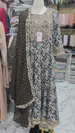 Cotton Anarkai Gown