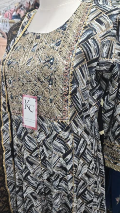 Alternative view of Cotton Anarkai Gown