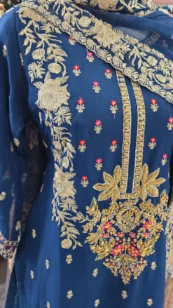 Alternative view of Chiffon Partywear Kameez