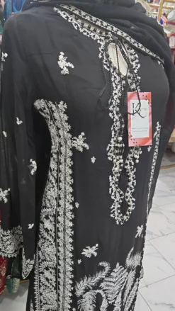 Alternative view of Partywear Sharara in White/Black