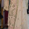 Partywear Sharara in Peach