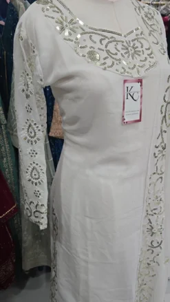 Alternative view of Partywear Sharara in White