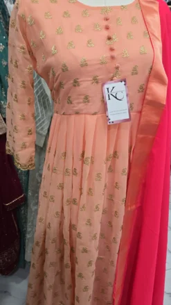 Alternative view of Georgette Flowy Gown