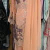 Peach Chiffon Partywear