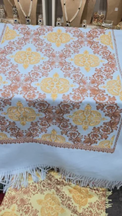 Powder Blue Cashmere Shawl