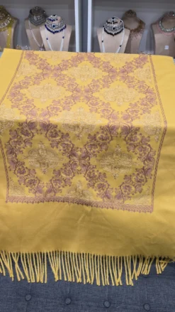 Mustard Cashmere Shawl
