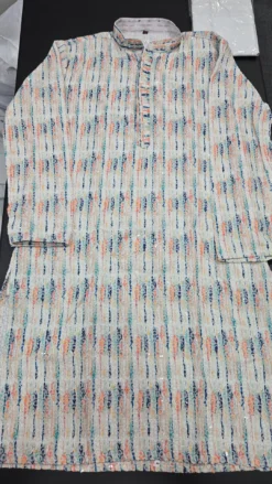 Mens Mutli Chikankari Panjabi