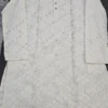 White Mens Chikankari Panjabi Set