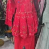 Red Cotton 3pc set KC120