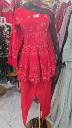 Red Cotton 3pc set KC120