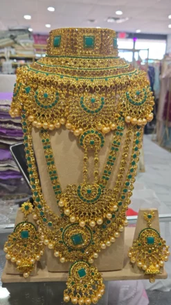 Bridal Rama Green Full Set