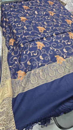 Navy Shawl KC22