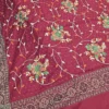 Maroon Stonework Shawl KC34