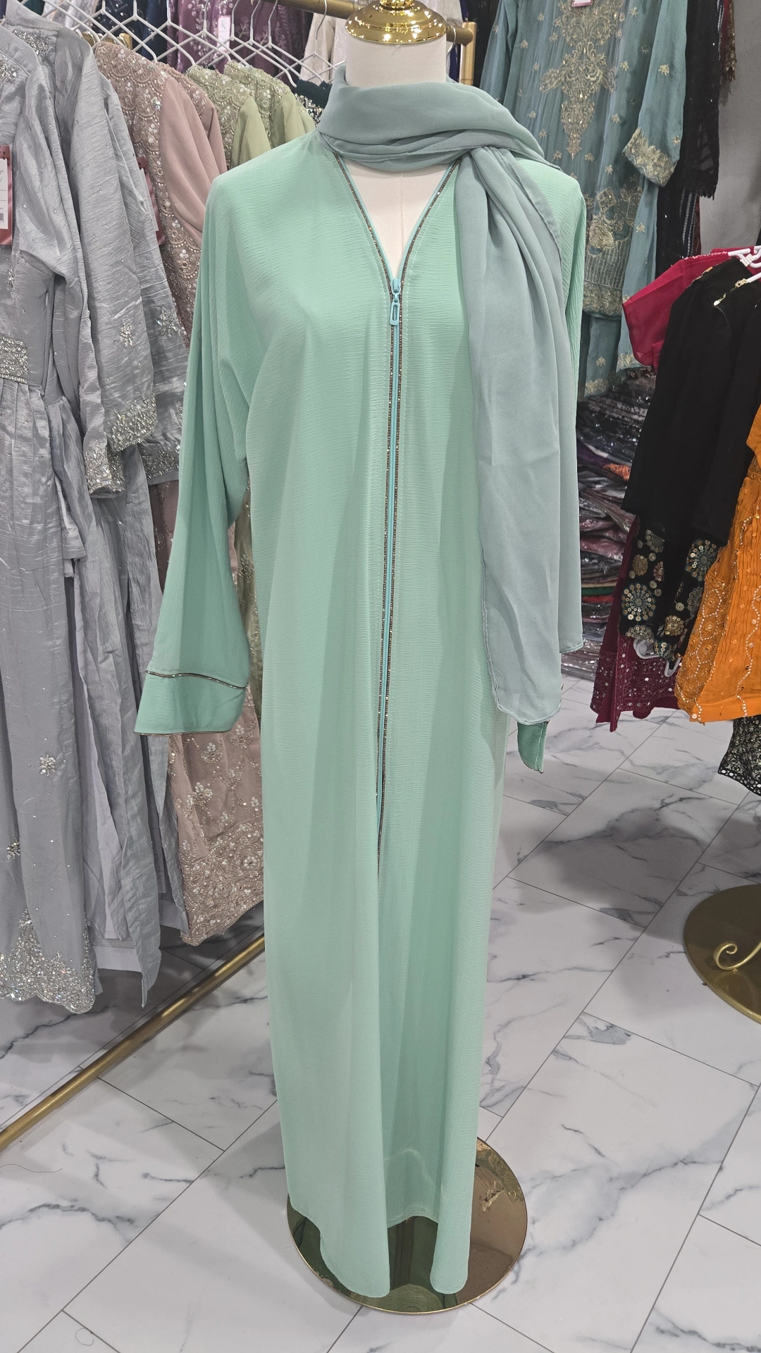 Full Zip Burka KC878