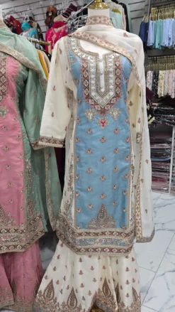 Handwork Partywear Sharara KC866