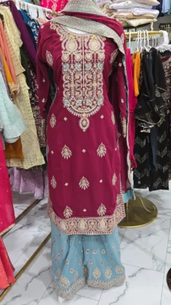 Handwork Partywear Dress KC864