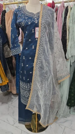 Blue and White Partywear KC135