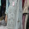 Silk Embroidery Work Kameez KC204