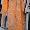 Silk Embroidery Work Kameez KC213