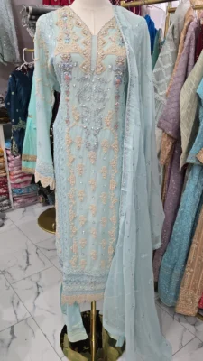 Sky Blue Partywear KC351