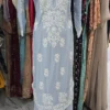Powder Blue Cotton Cord Set 2PC KC430