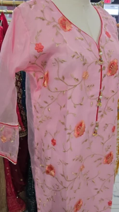 Alternative view of Pink Kurti Top KC352