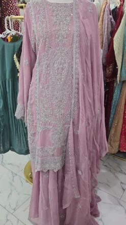 Lavendar Gharara KC519