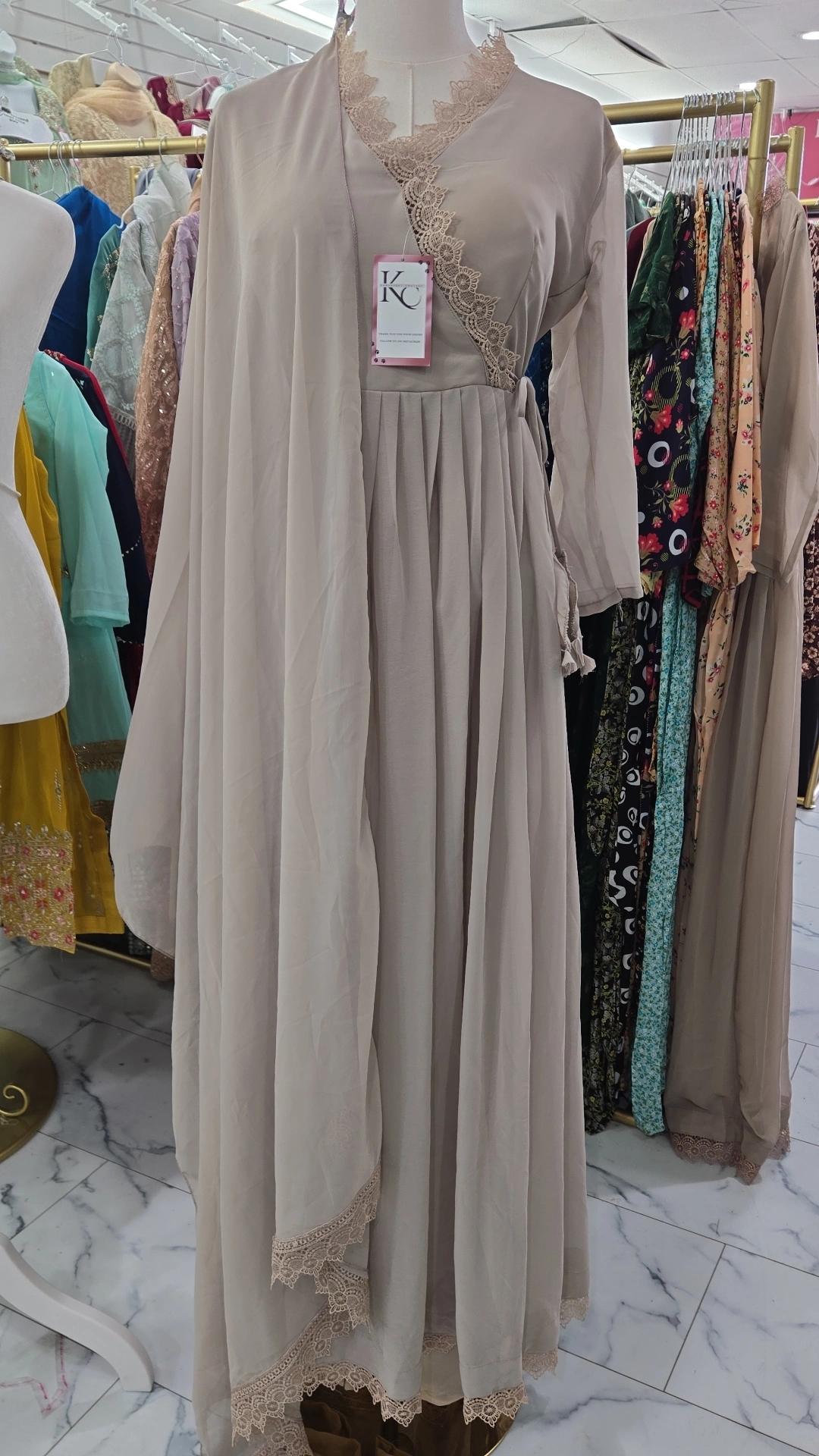 Nude Gown KC522