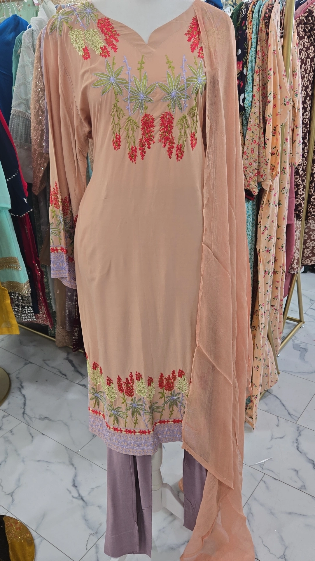Linen 3PC Dress KC561