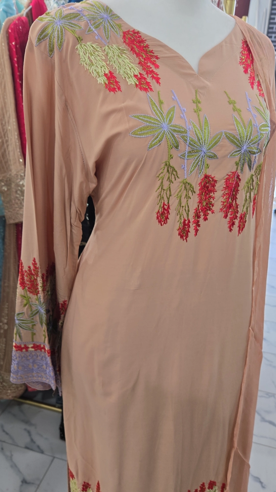 Linen 3PC Dress KC561 - Image 2