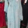 Blue Chiffon Dress KC565