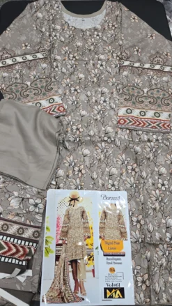 Pakistani Linen 3PC Set KC626
