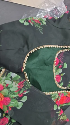 Back of the blouse