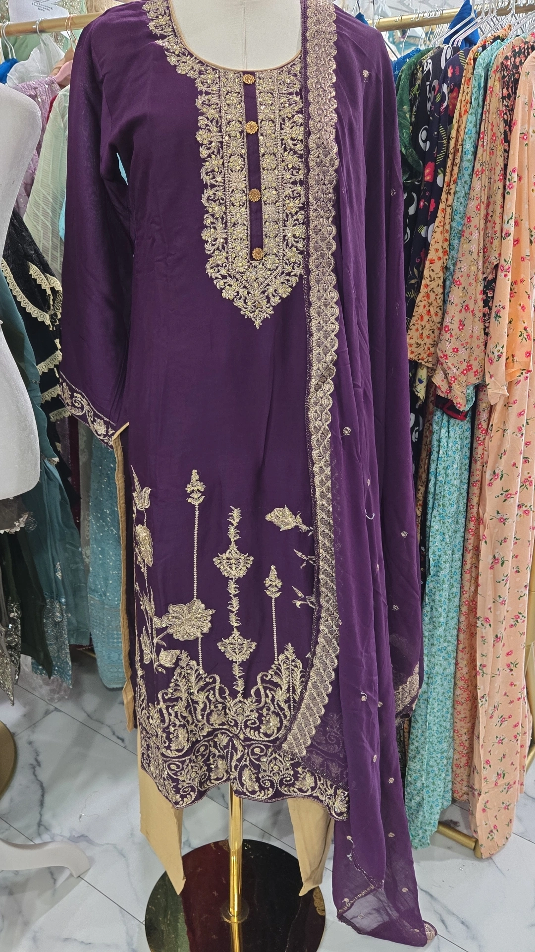 Linen 3PC Set KC655