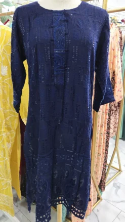 Sequence chickenkari kurti KC669