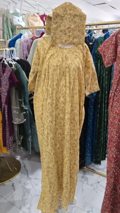 Cotton Maxi with matching scarf KC702