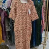 Cotton Maxi with matching scarf KC708