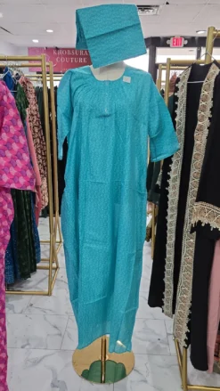 Cotton Maxi with matching scarf KC719