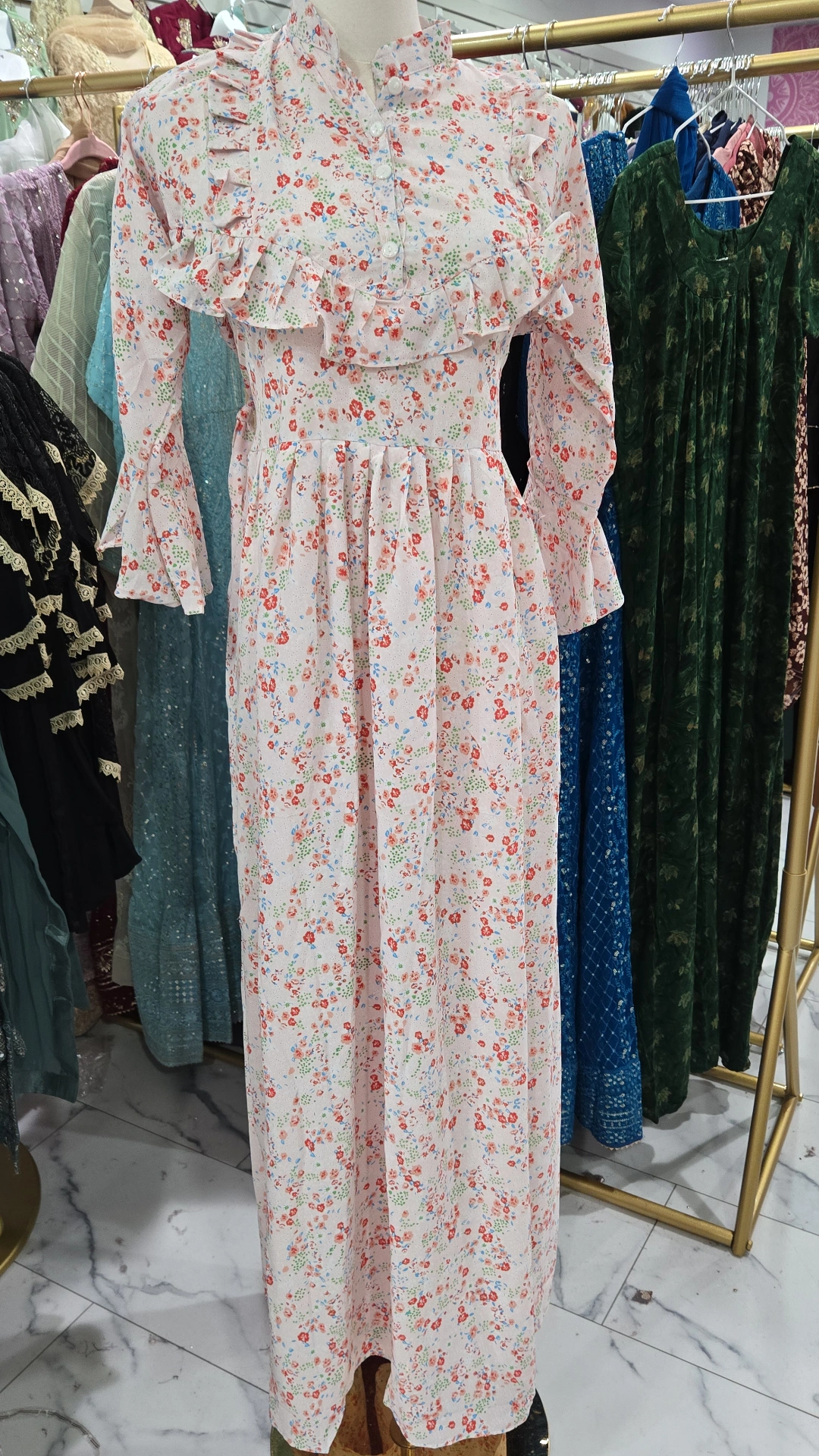 Long Chiffon Maxi Summer Dress KC753